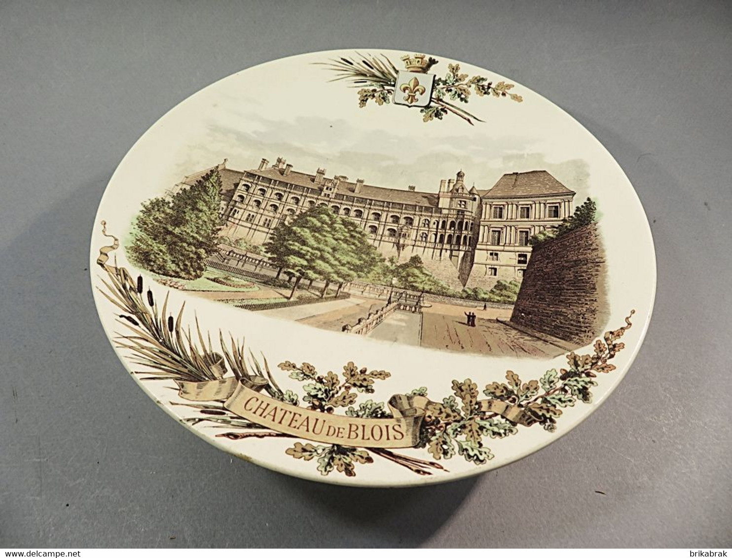 ° ASSIETTE CHATEAU DE BLOIS SARREGUEMINES + Château De La Loire Faïence - Sarreguemines (FRA)