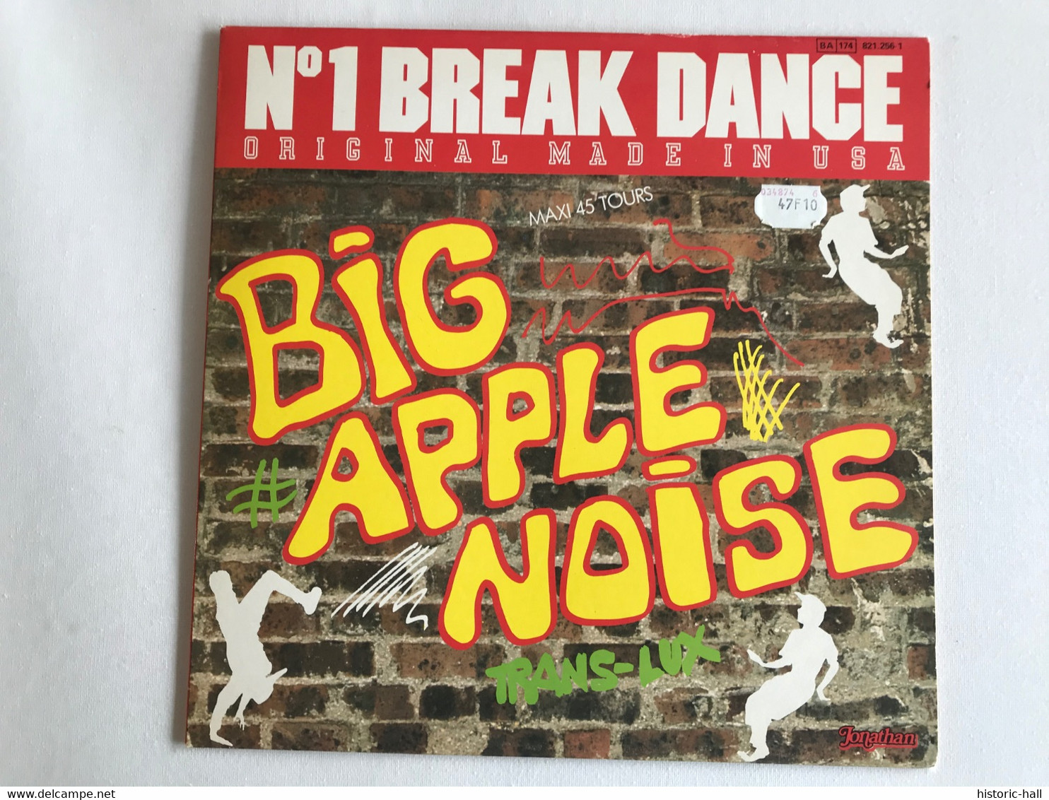 TRANS LUX - Big Apple Noise  -  MAXI 45t - 1984 - FRENCH Press - Rap & Hip Hop