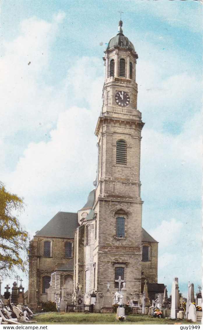 PAROCHIE KERK Toren Met Kruisboog En Koepel - Ninove