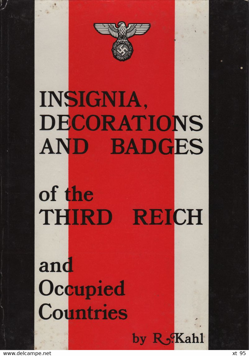 Insigna Decorations And Badges Of The Third Reich - 134 + 36 Pages - War 1939-45