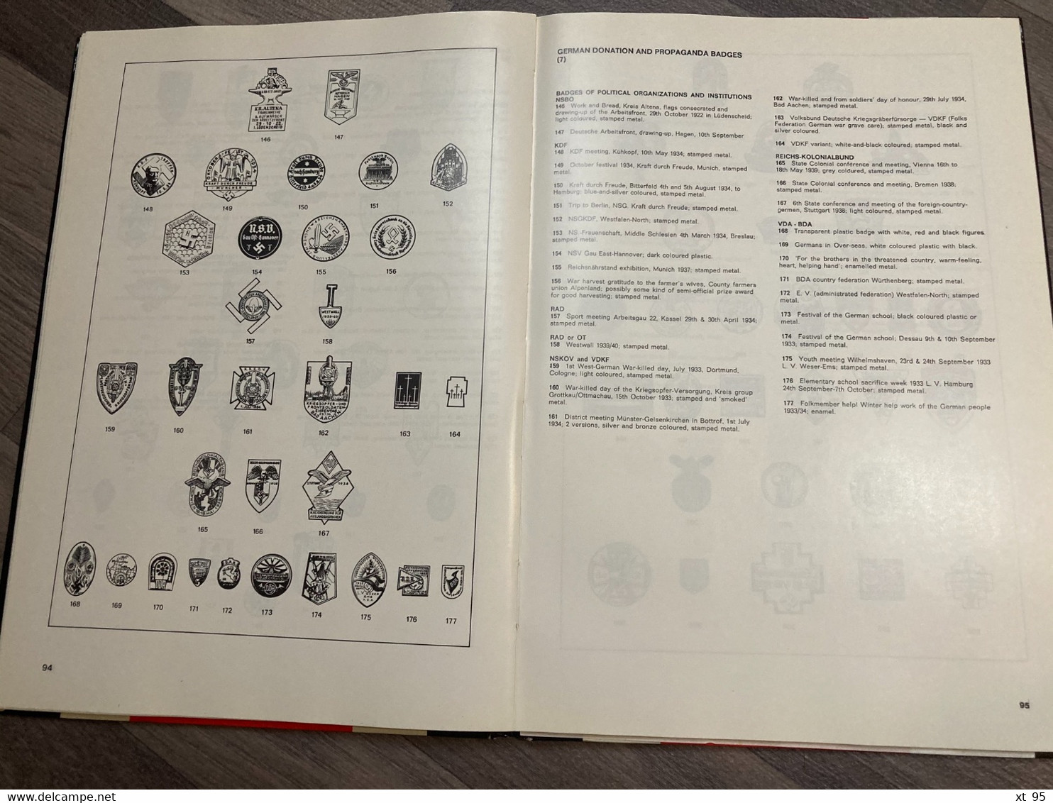 Insigna Decorations And Badges Of The Third Reich - 134 + 36 Pages - Guerra 1939-45