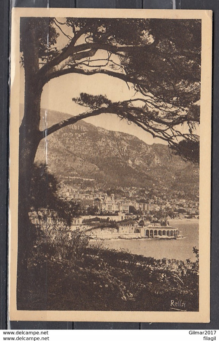 Postkaart Van Monte Carlo Naar St Gilles Bruxelles - Briefe U. Dokumente