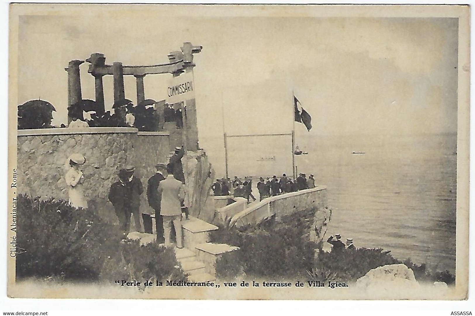 ITALIE - PALERMO - Vue De La Terrasse De Villa Igiea - - Palermo