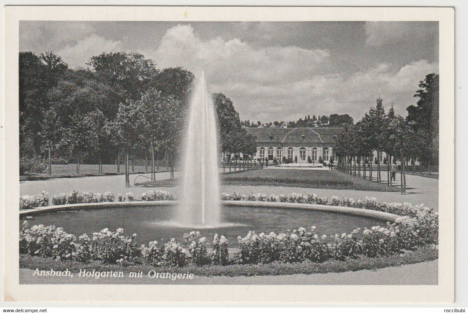 Ansbach, Hofgarten Mit Orangerie - Ansbach