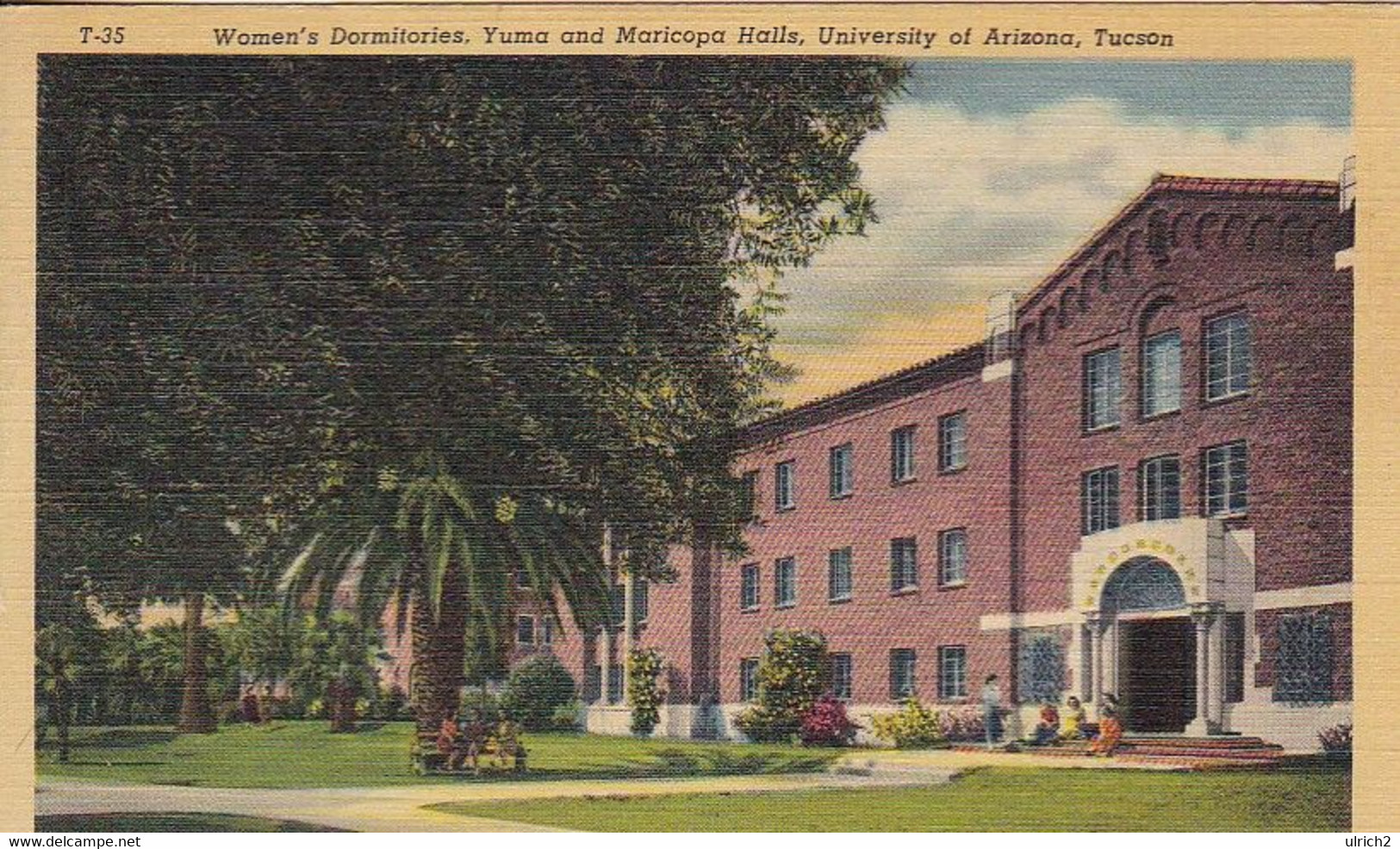 AK Tucson - Arizona - Women's Dormitories Yuma And Maricopa University Halls - 1951 (57824) - Tucson