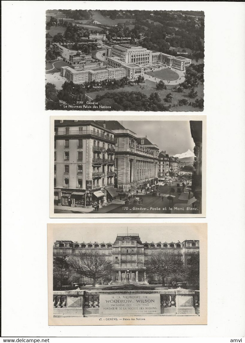 ( 4358)  Suisse, Genève - Lot De 7 Cartes Postales - Genève