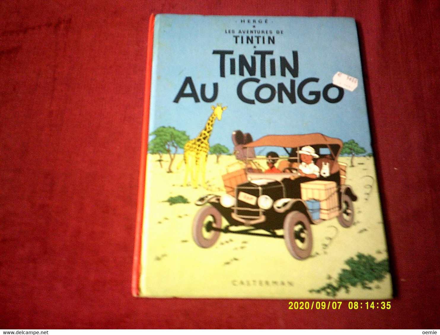 TINTIN AU CONGO - Hergé