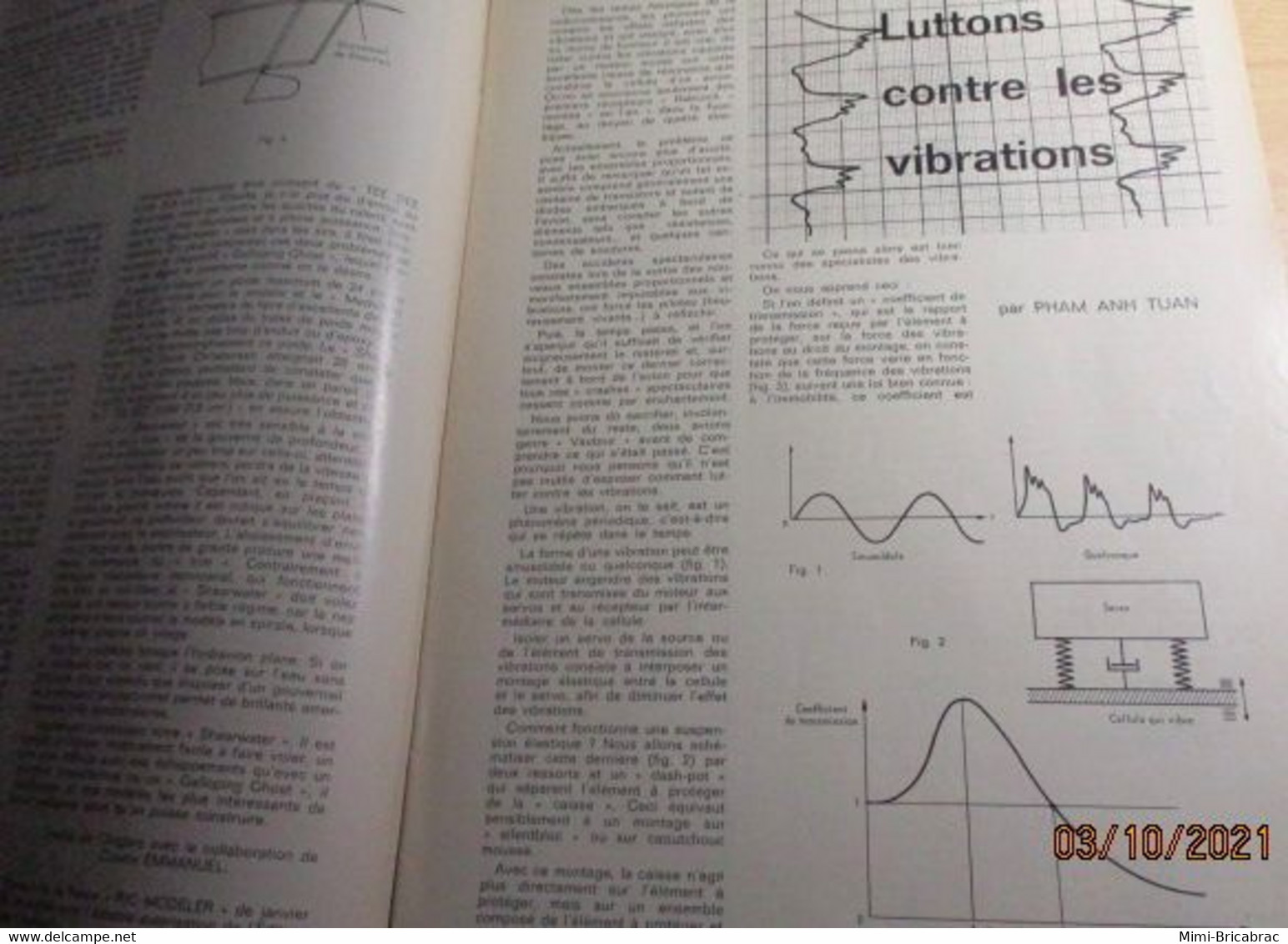 AEROJ20 Revue RADIO MOEDELISME N°10 De 10/1967 Avec Plan En Pages Centrales, En Très Bon état Général - R/C Scale Models