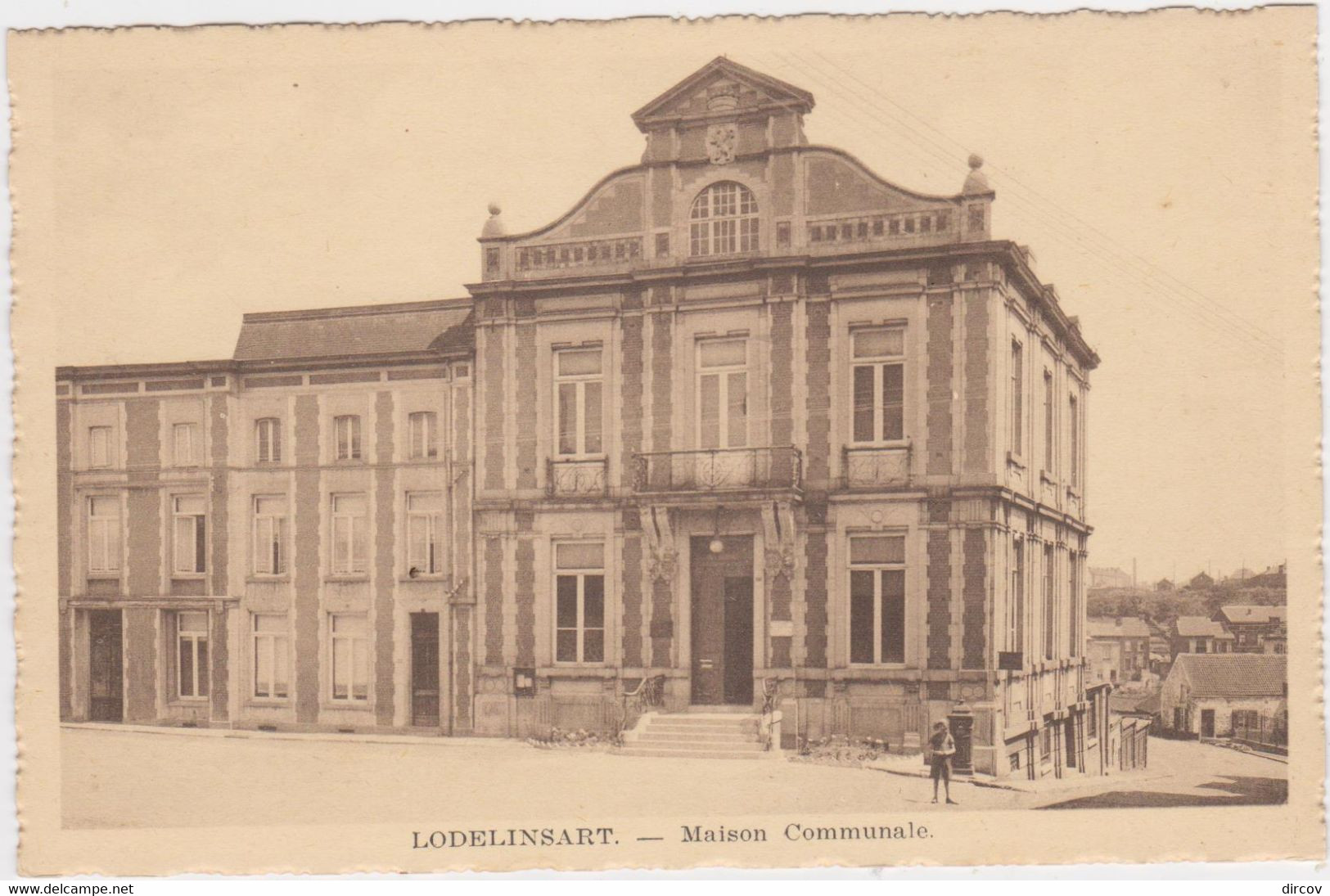 Charleroi - Deelgemeente Lodelinsart - Gemeentehuis (niet Gelopen Kaart) - Charleroi