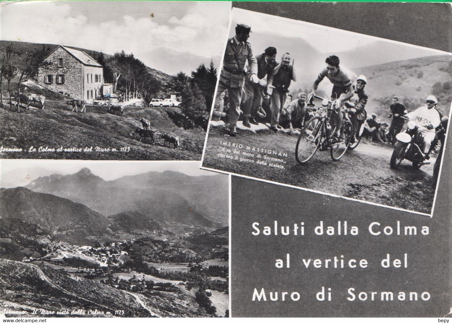 SORMANO. RIFUGIO. COLMA. IMERIO MASSIGNAN. LEGNANO. Ciclismo. Ciclista. Altavilla Vicentina Vicenza.  59 Xxx - Cycling