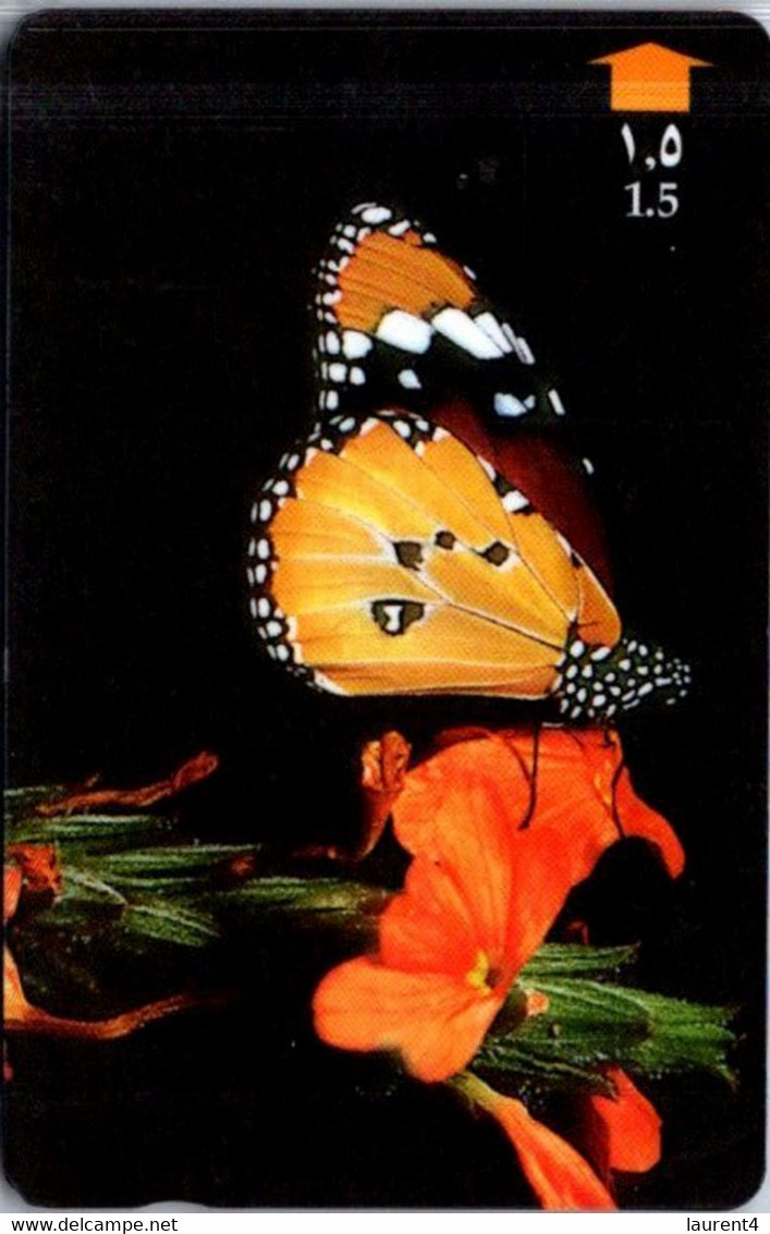 (3-10-2021 F) Phonecard -  Oman - (1 Phonecard)  Butterfly - Papillons