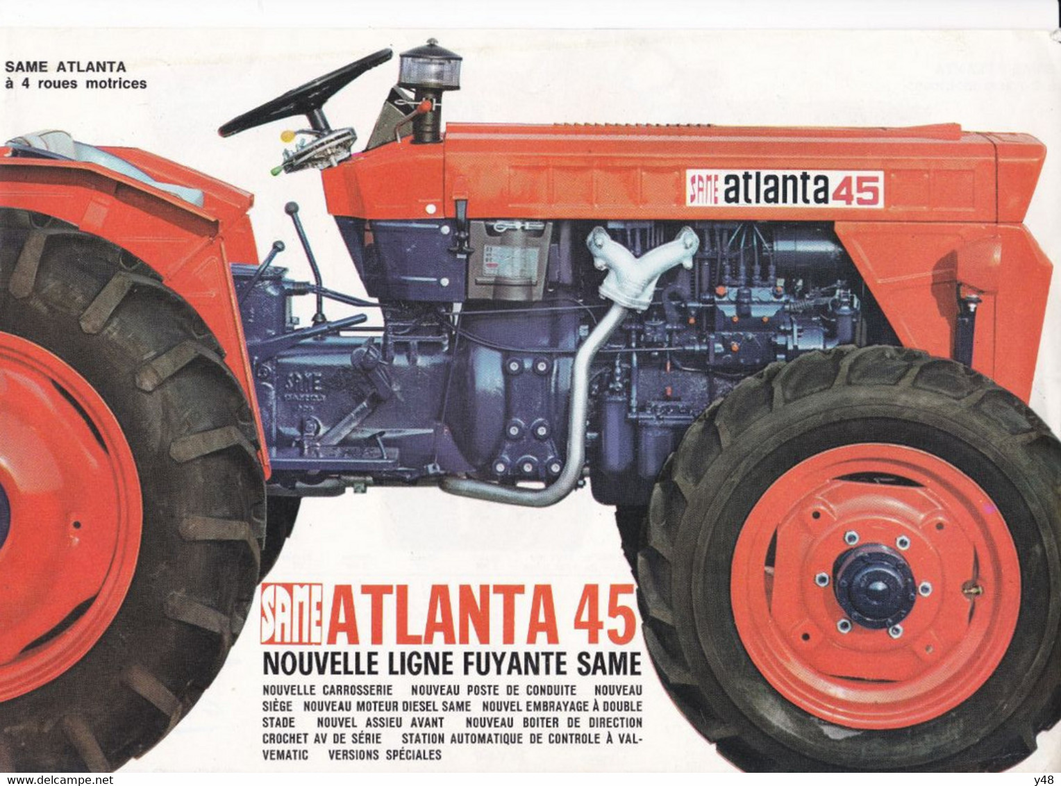 Prospectus Tracteurs Same Atlanta45 - Agriculture