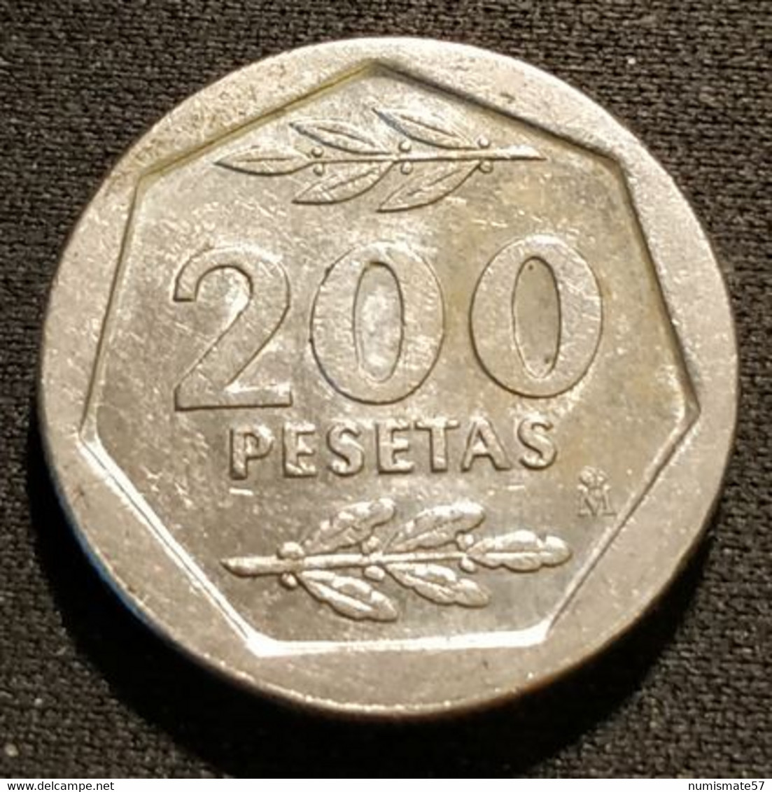 ESPAGNE - ESPANA - SPAIN - 200 PESETAS 1986 - Juan Carlos I - KM 829 - 200 Pesetas