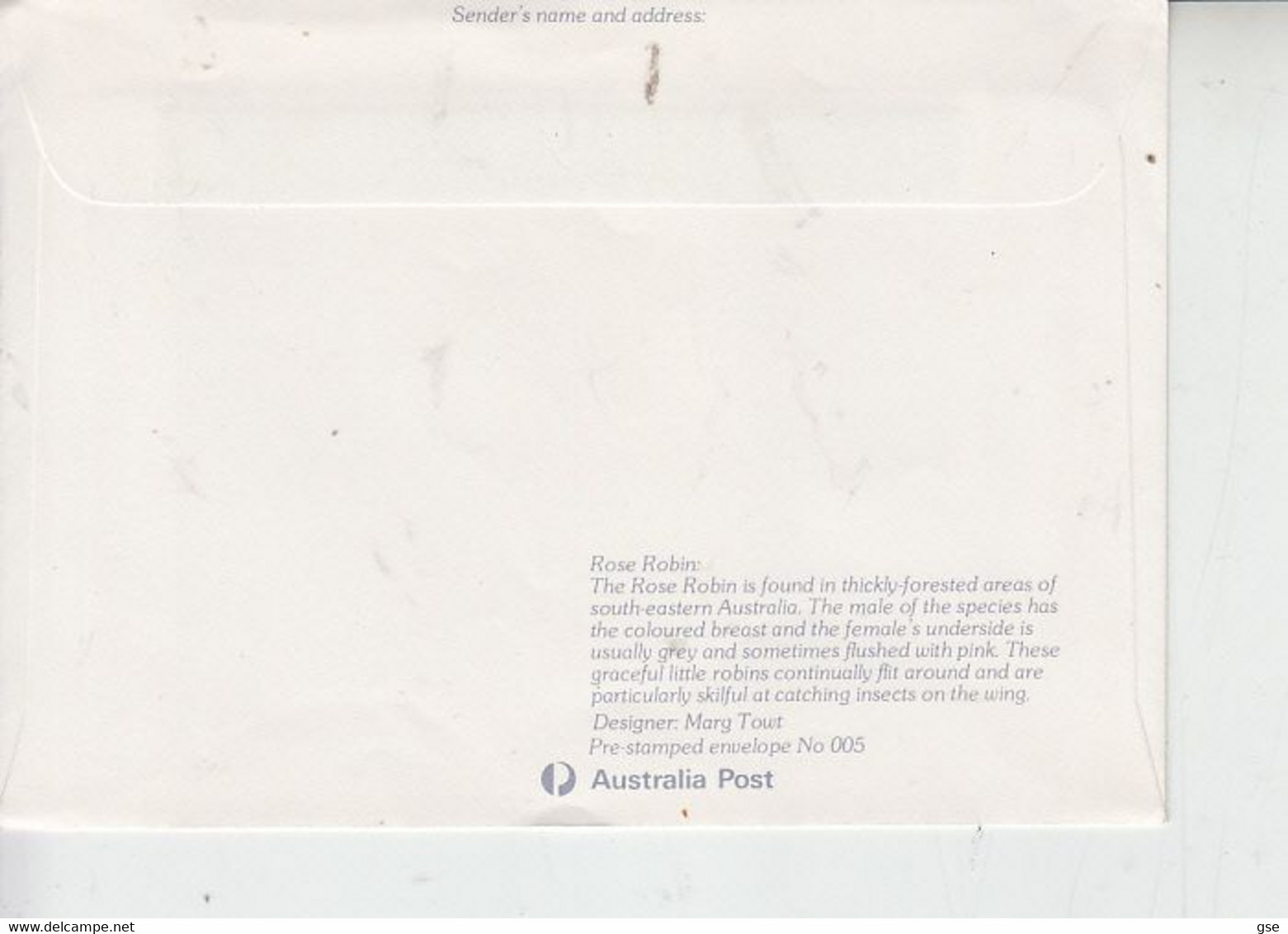 AUSTRALIA  1993 - Melbourne -  Intero Postale  To Italy - - Coucous, Touracos