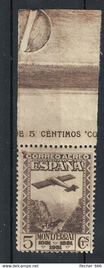 R010.G.SUB.C/ SPAIN , EDIFIL 650  **, MONSTSERRAT AEREO - Nuevos