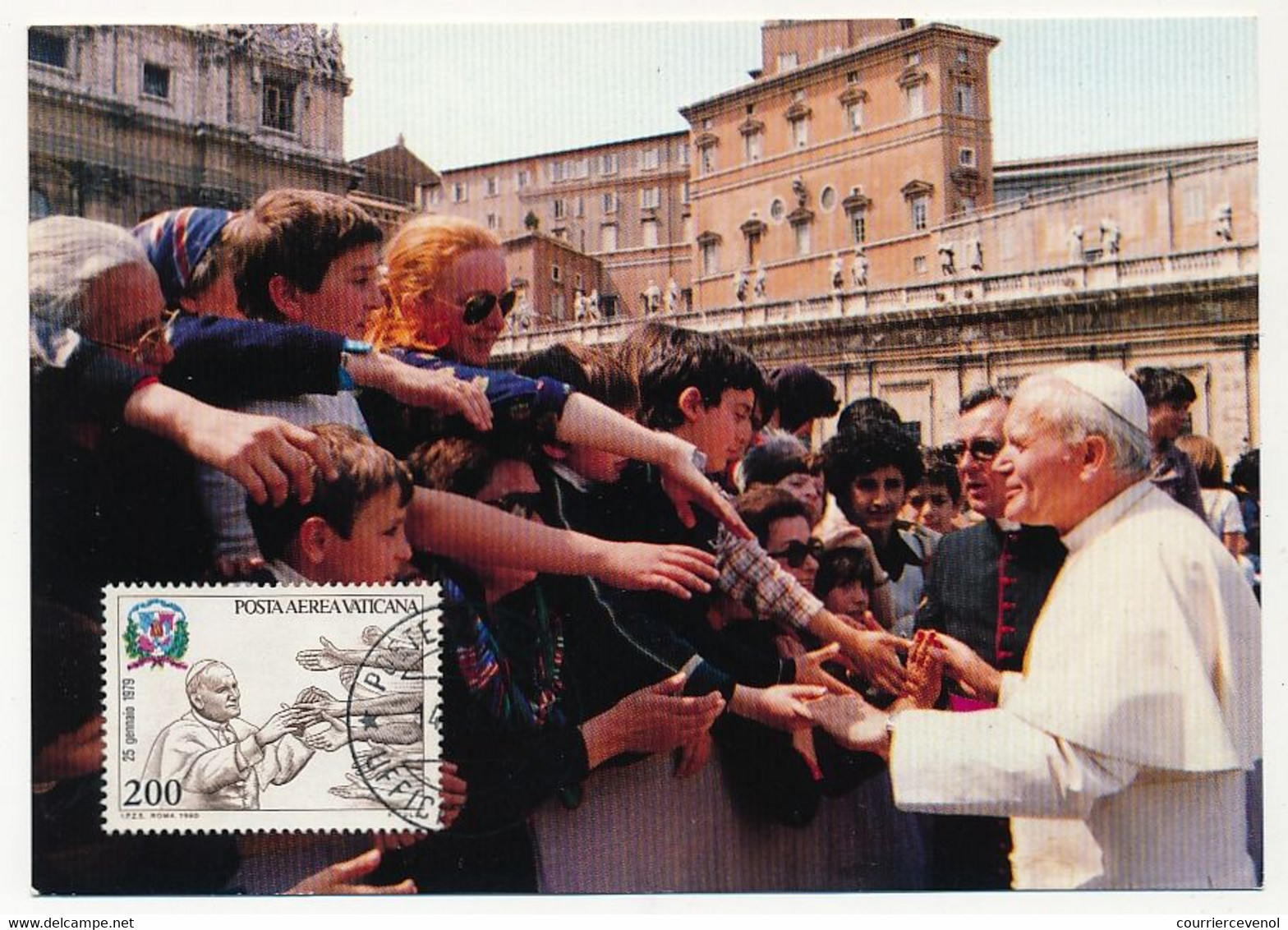 VATICAN - Carte Maximum - Jean Paul II - Vatican - 14/8/1980 - Maximum Cards