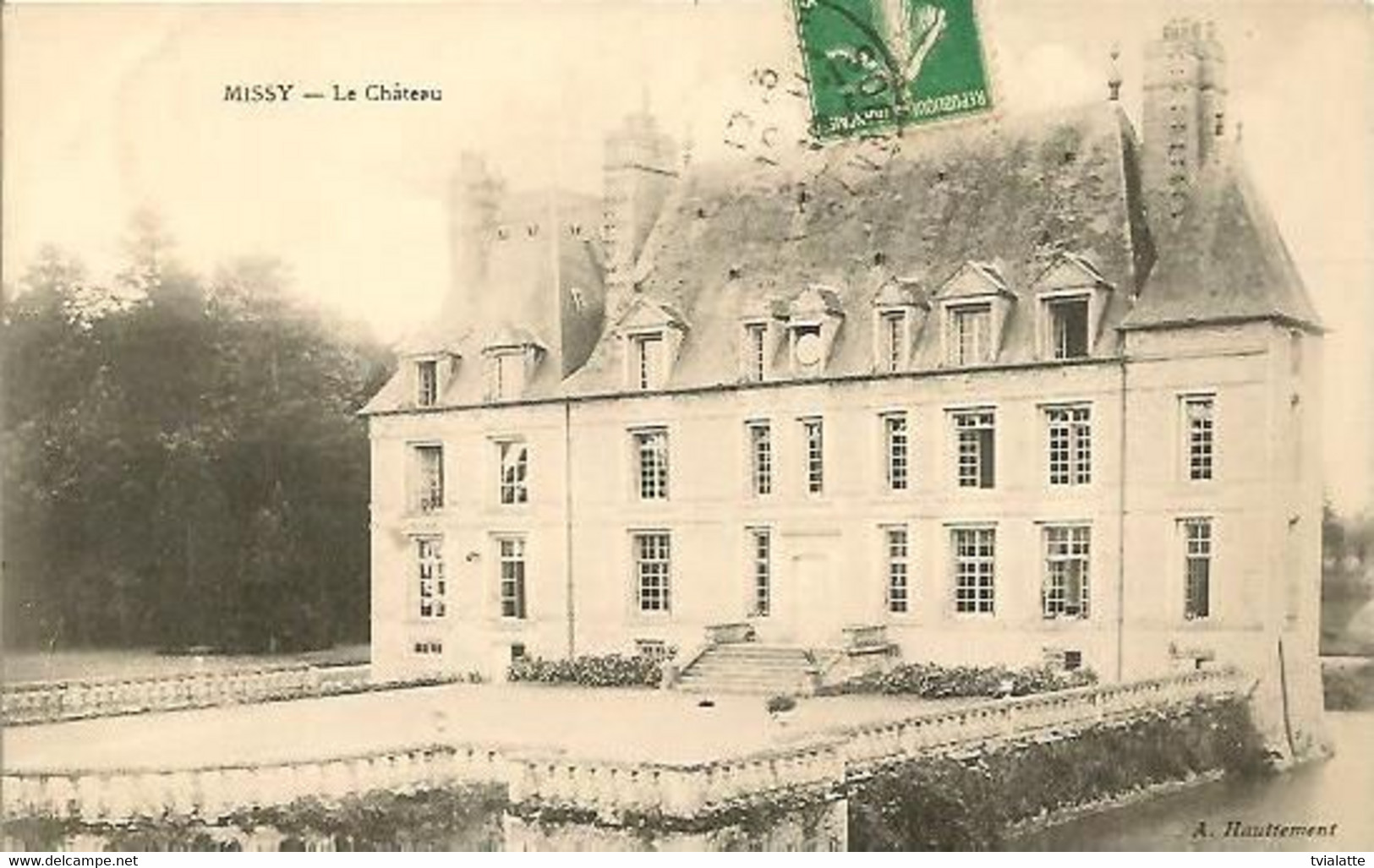 LOT DE 5 CARTES POSTALES DU CHÂTEAU DE MISSY - Sonstige & Ohne Zuordnung