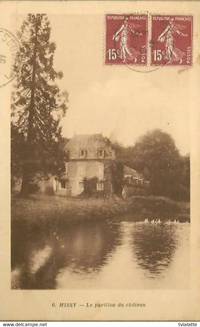 LOT DE 5 CARTES POSTALES DU CHÂTEAU DE MISSY - Sonstige & Ohne Zuordnung