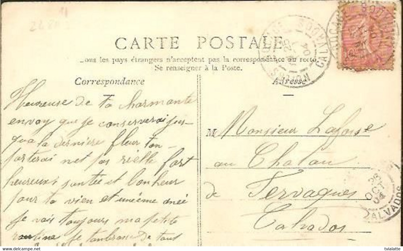 LOT DE 5 CARTES POSTALES DU CHÂTEAU DE MISSY