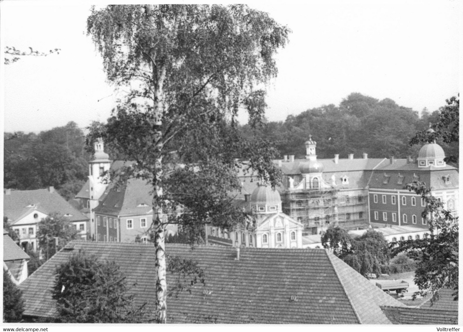 DDR Foto Wie AK Um 1984 Zisterzienserinnenabtei St. Marienthal Mit SST 750 Jahre - Ostritz (Oberlausitz)