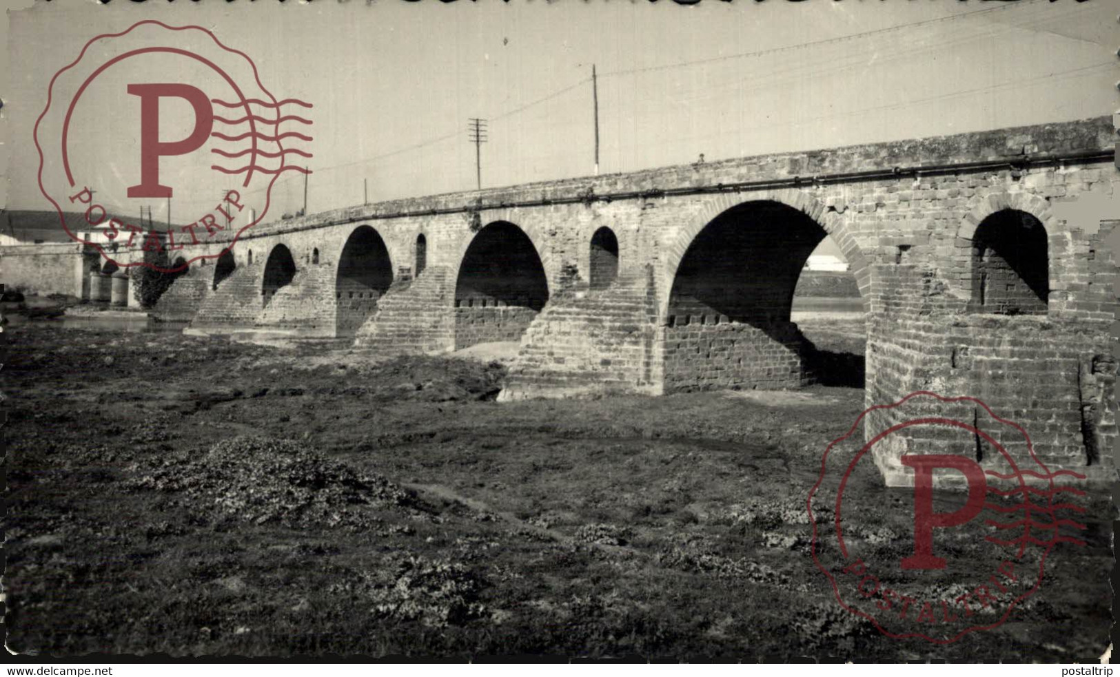 JAEN. ANDUJAR. PUENTE ROMANO SOBRE EL GUADALQUIVIR. - Jaén