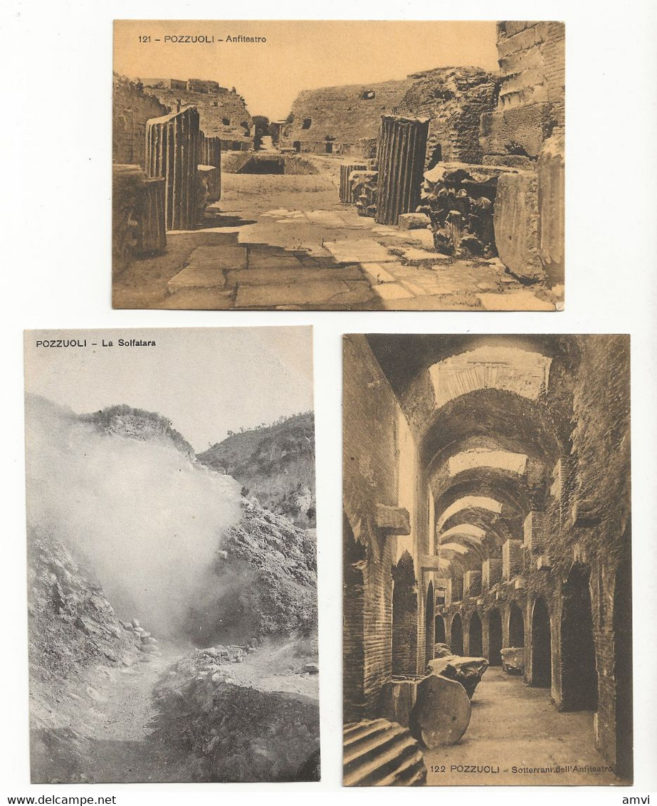 ( 4359)  Italie - Pozzuoli - Lot De 3 Cartes Postales - Pozzuoli