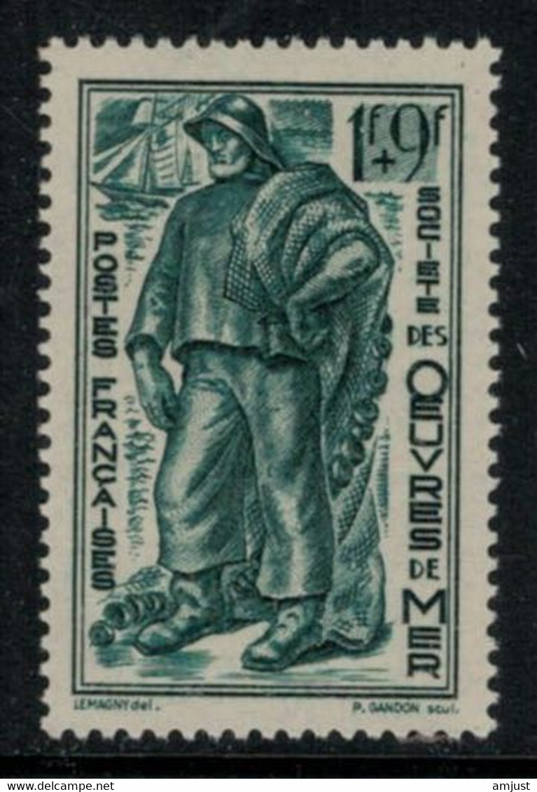 France // 1941 // Au Profit Des Oeuvres De Mer, Neuf** MNH N0.504 Y&T (sans Charnière) - Unused Stamps