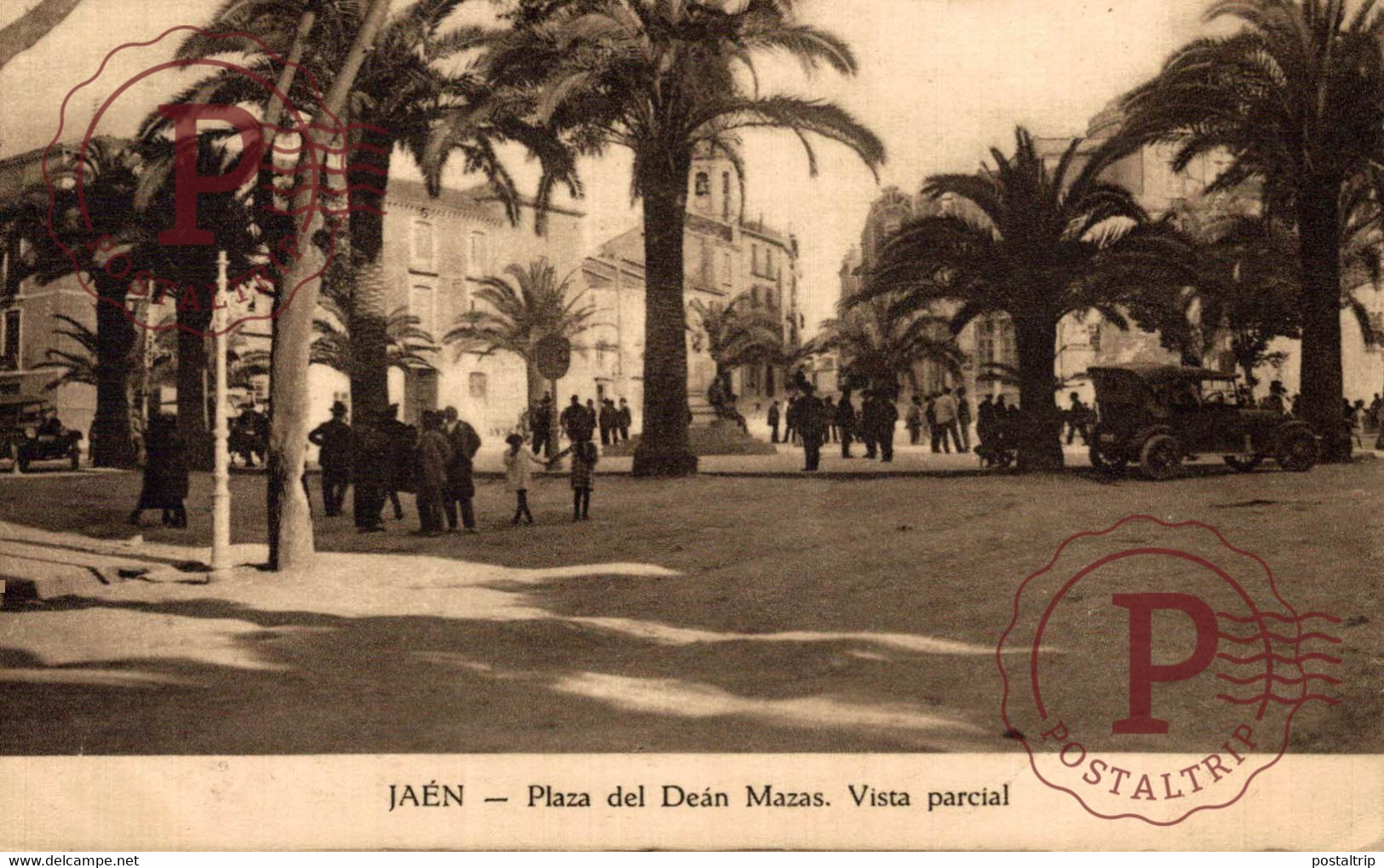 JAEN. PLAZA DEL DEAN MAZAS. VISTA PARCIAL. - Jaén