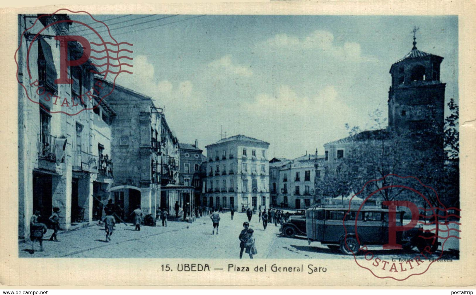 JAEN. UBEDA. PLAZA DEL GENERAL SARO. - Jaén