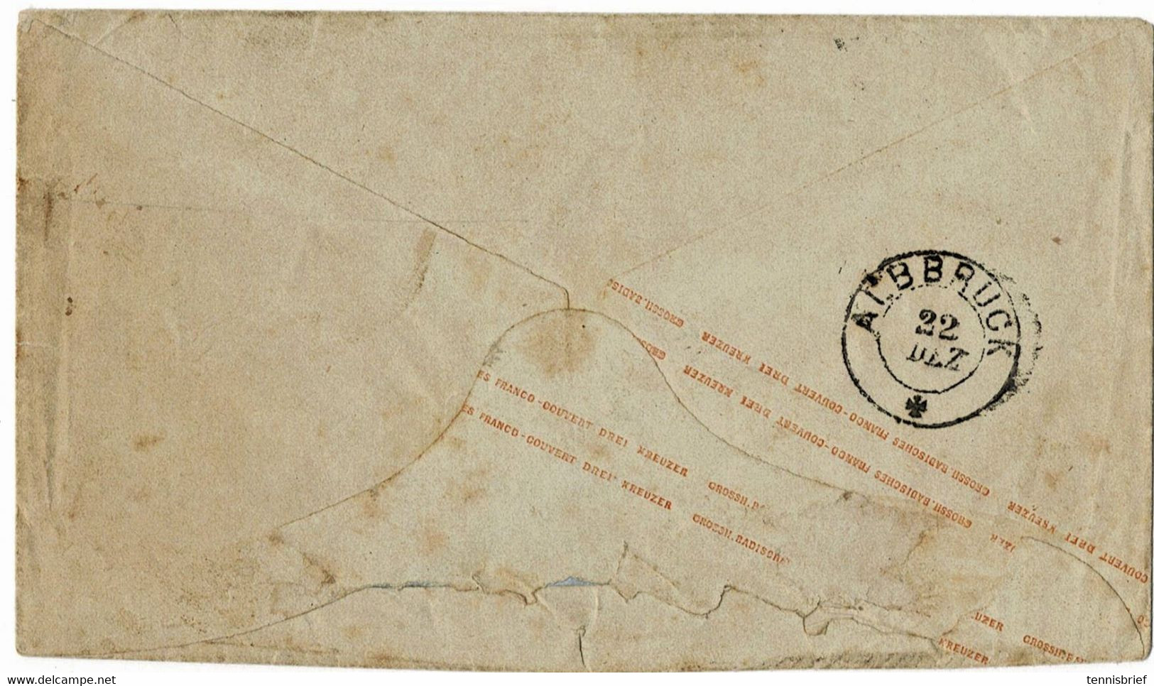 GA 3 Kr., Postablage Von " THIENGEN ", A 5577 - Postal  Stationery