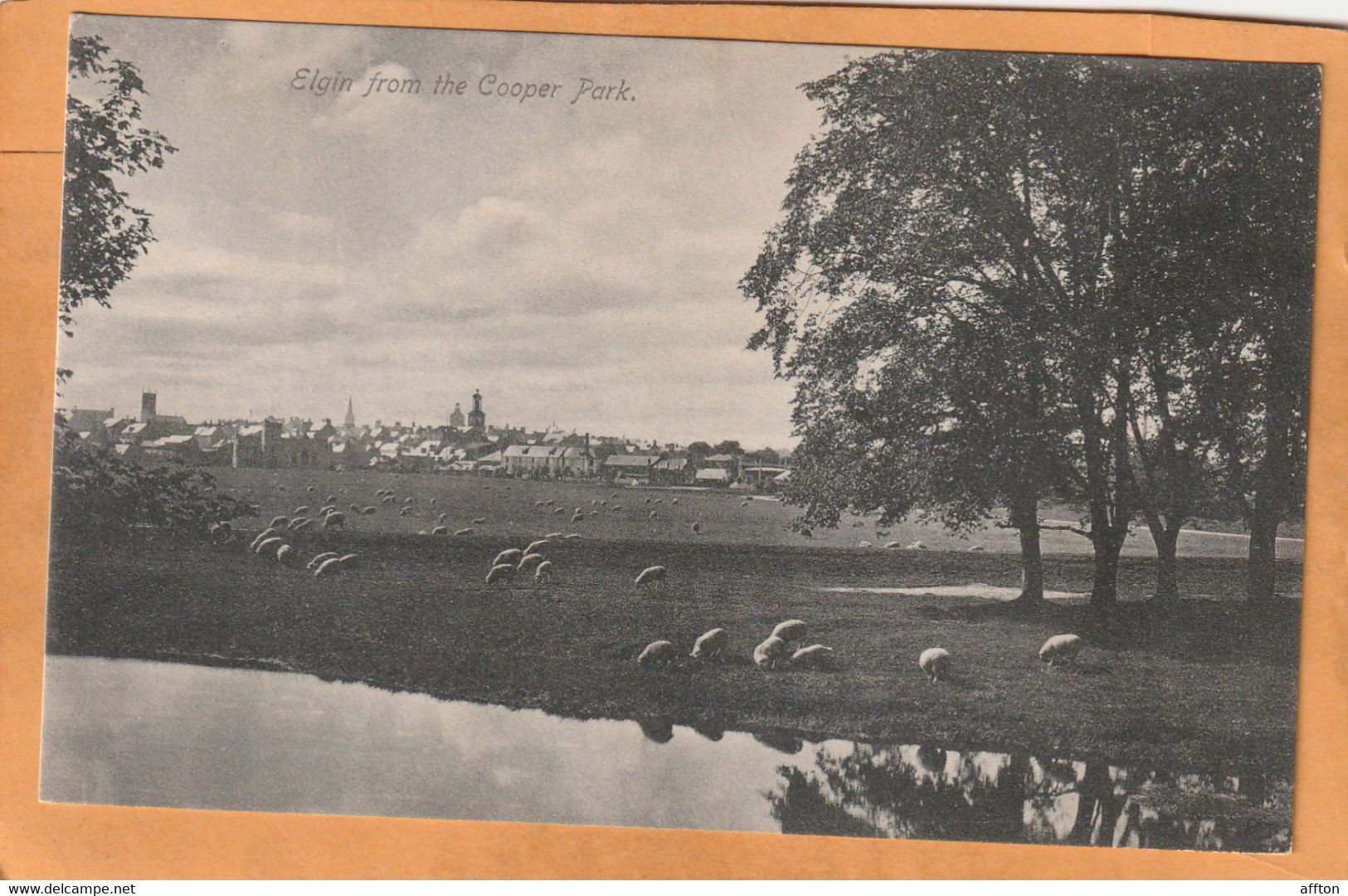 Elgin UK 1908 Postcard - Moray