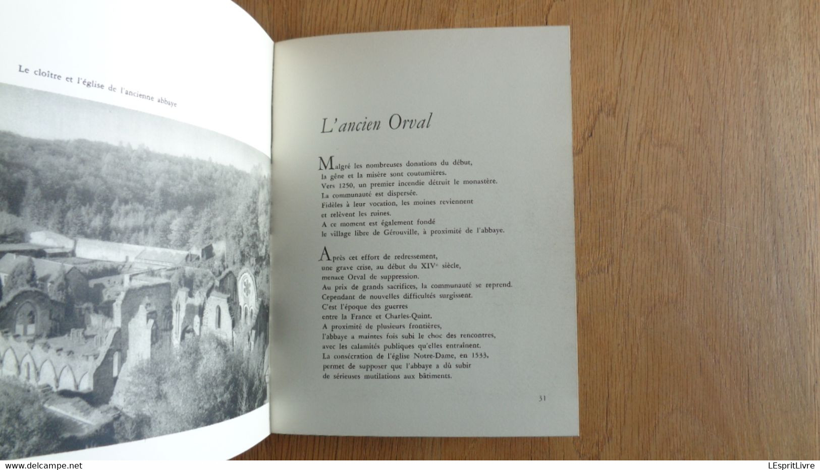 ORVAL Régionalisme Gaume Abbaye Moines Eglise Dévotion