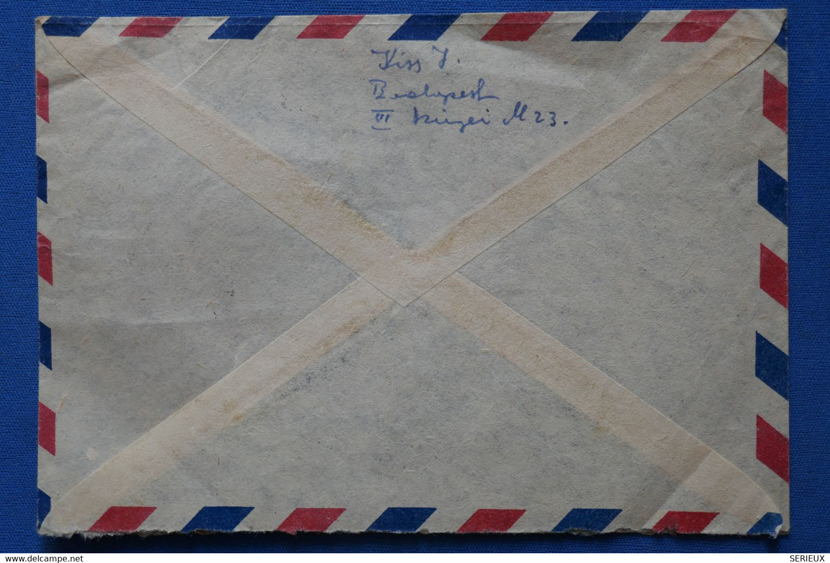 AC7  HONGRIE  BELLE LETTRE 1951   POUR BRUSSELS   BELGIUM +AEROPHILATELIE    + AFFRANCHISSEMENT PLAISANT - Storia Postale