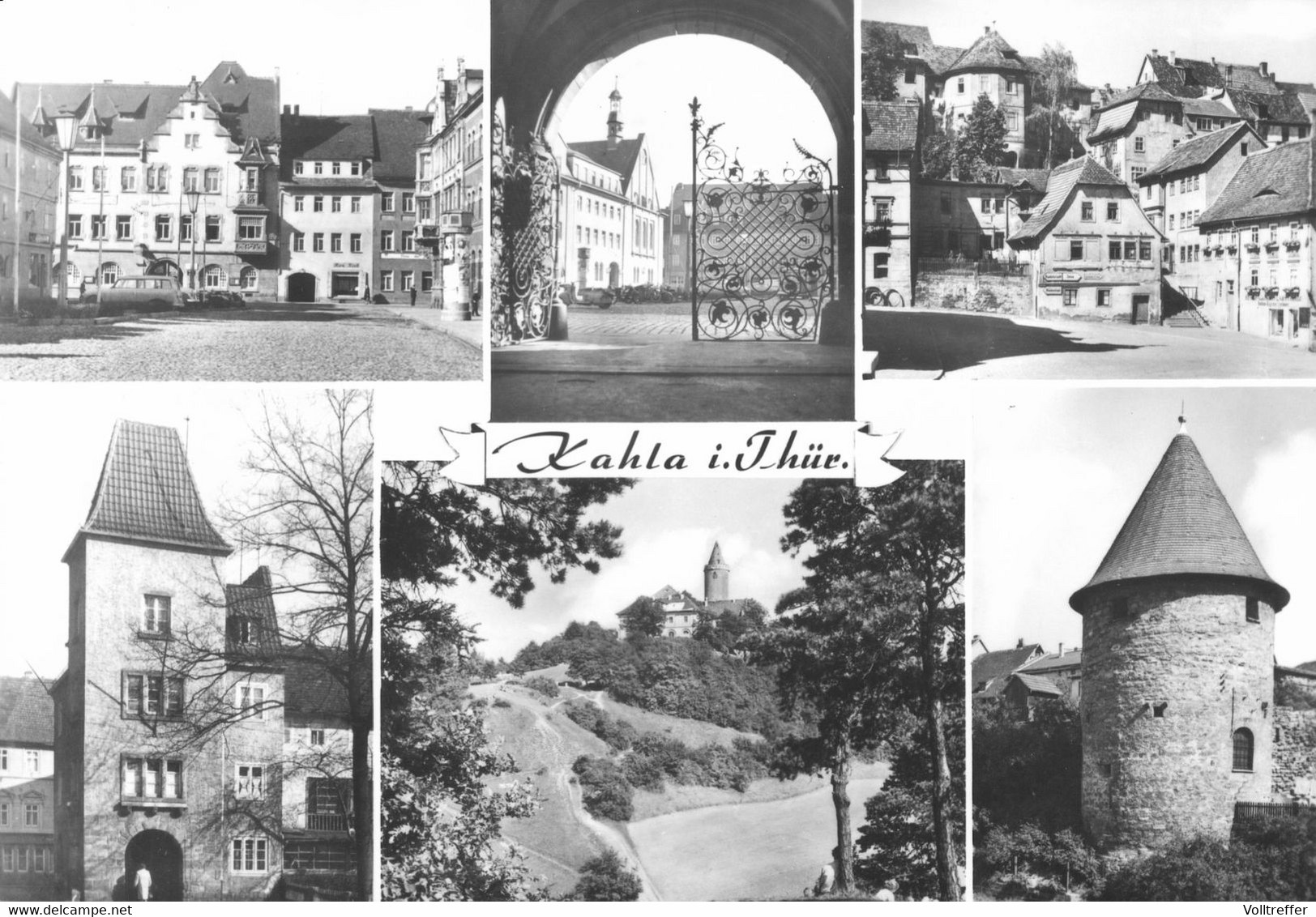 DDR Mehrbild AK Um 1980 Kahla In Thüringen - Kahla