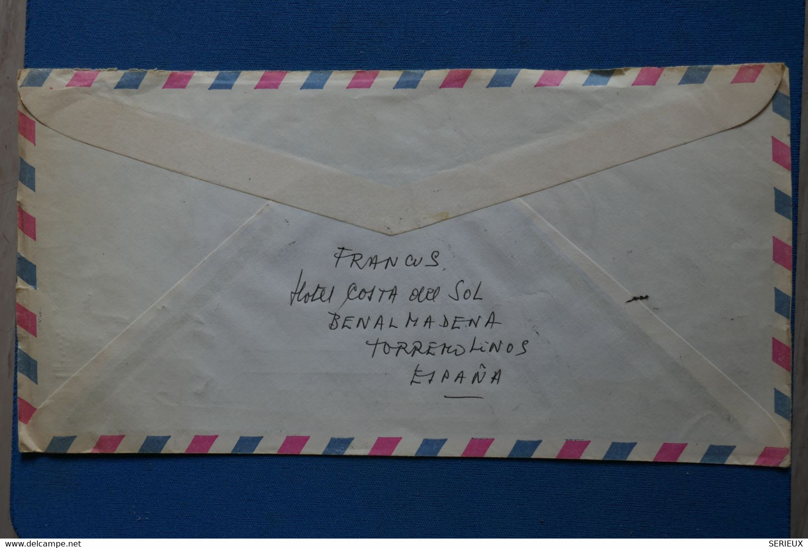 AC7  ESPANA  BELLE LETTRE 1960  POUR DEHAHN +   + AFFRANCHISSEMENT PLAISANT - Storia Postale