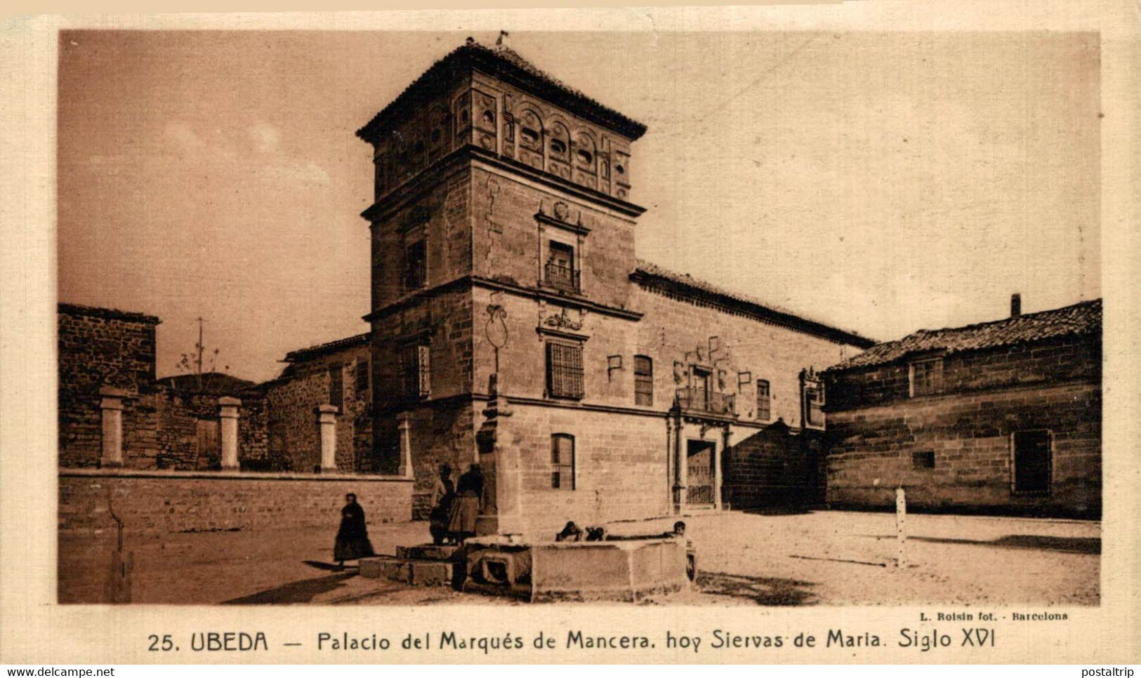 UBEDA (JAEN) PALACIO DEL MARQUES DE MANCERA, HOY SIERVAS DE MARIA - Jaén