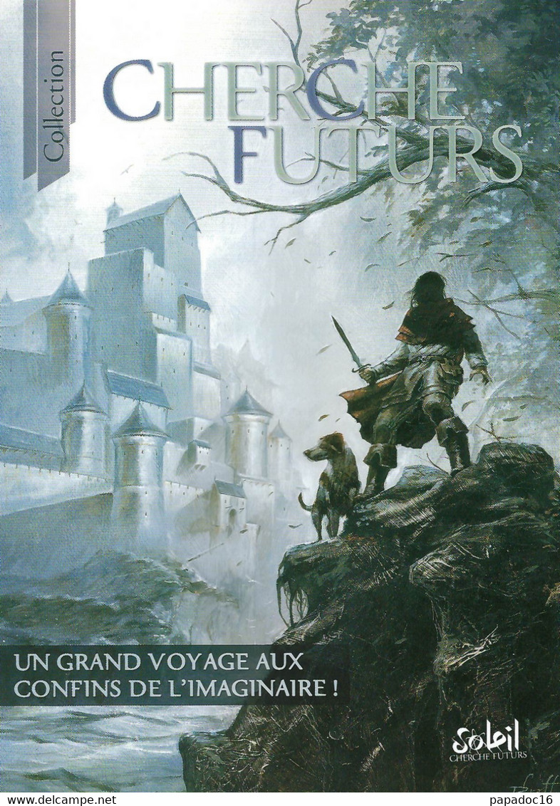 BD - Dépliant - Collection Cherche Futurs - Futuropolis (2010) : L'Assassin Royal, Majipoor, La Saga De Vorkosigan... - Persboek