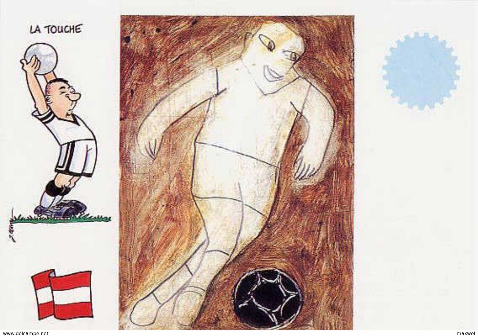 Cpm 1162 ERGON - Mondial De Football France 1998 - Autriche - Osterreich - Festicart - Illustrateurs - Illustrateur - Ergon