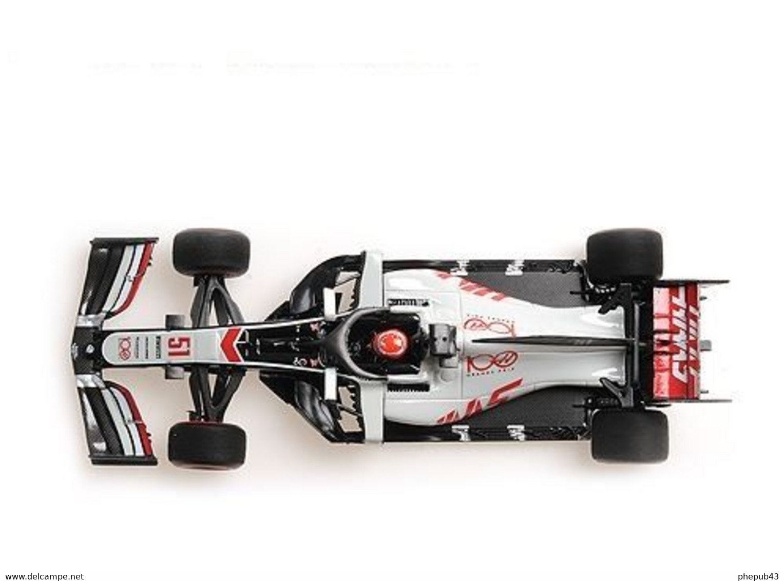 Haas Ferrari VF-20 – Pietro Fittipaldi - Abu Dhabi GP FI 2020 #51 - Minichamps - Minichamps