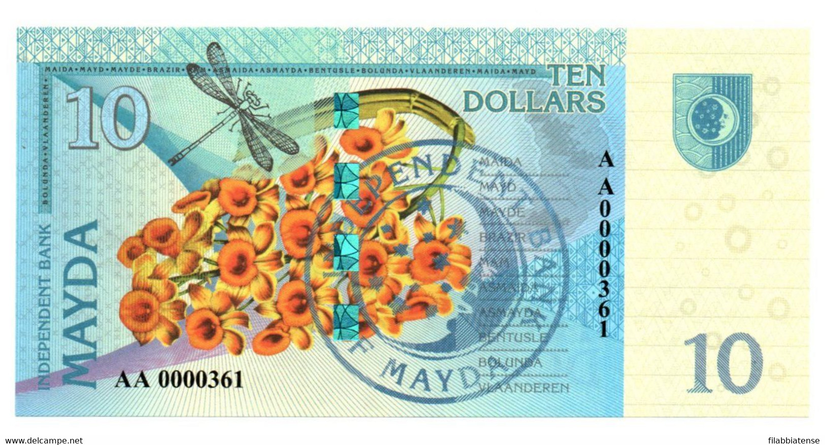 Mayda - 10 Dollars 2017 - Emissioni Private    ++++++++ - Autres - Amérique