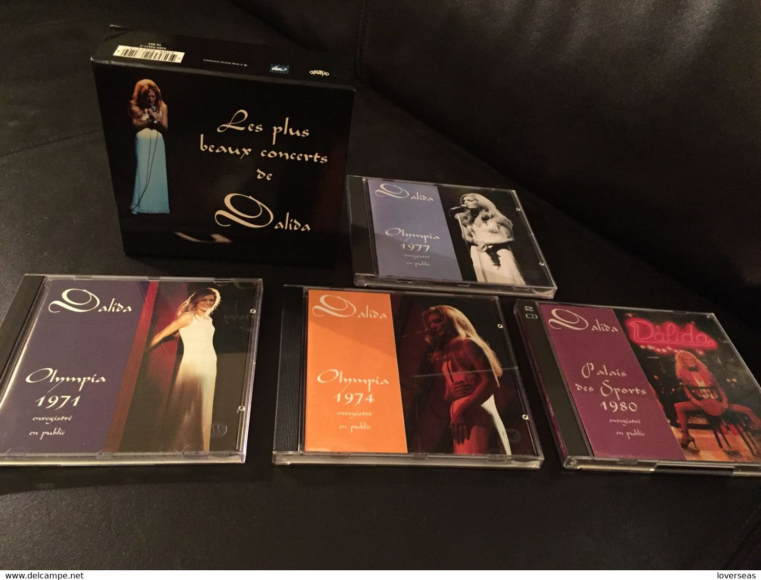 Les Plus Beaux Concerts De Dalida Coffret Live 5 CD 1993 - Ediciones De Colección
