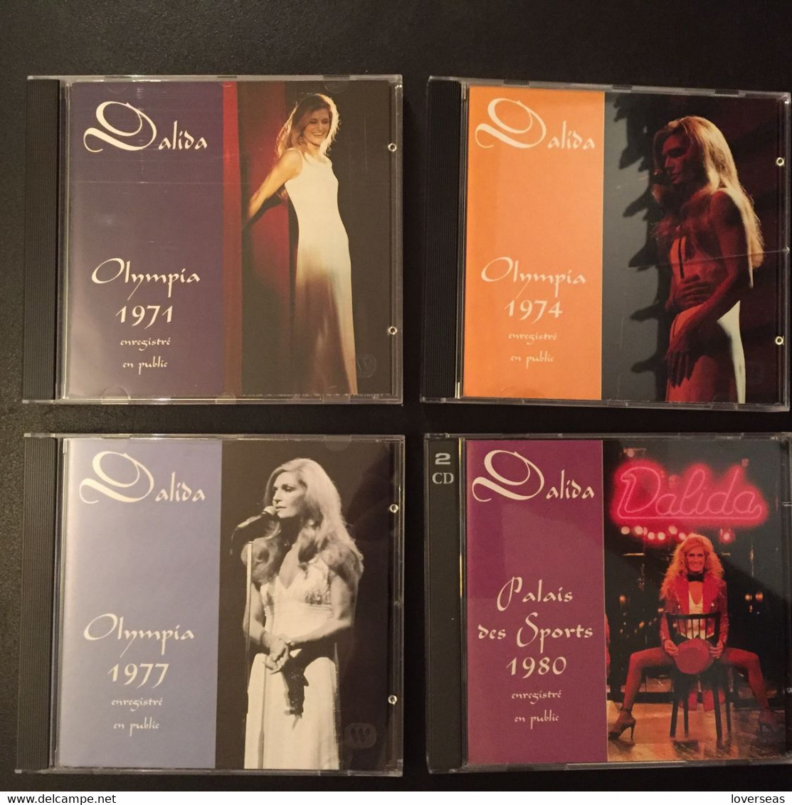 Les Plus Beaux Concerts De Dalida Coffret Live 5 CD 1993 - Collectors