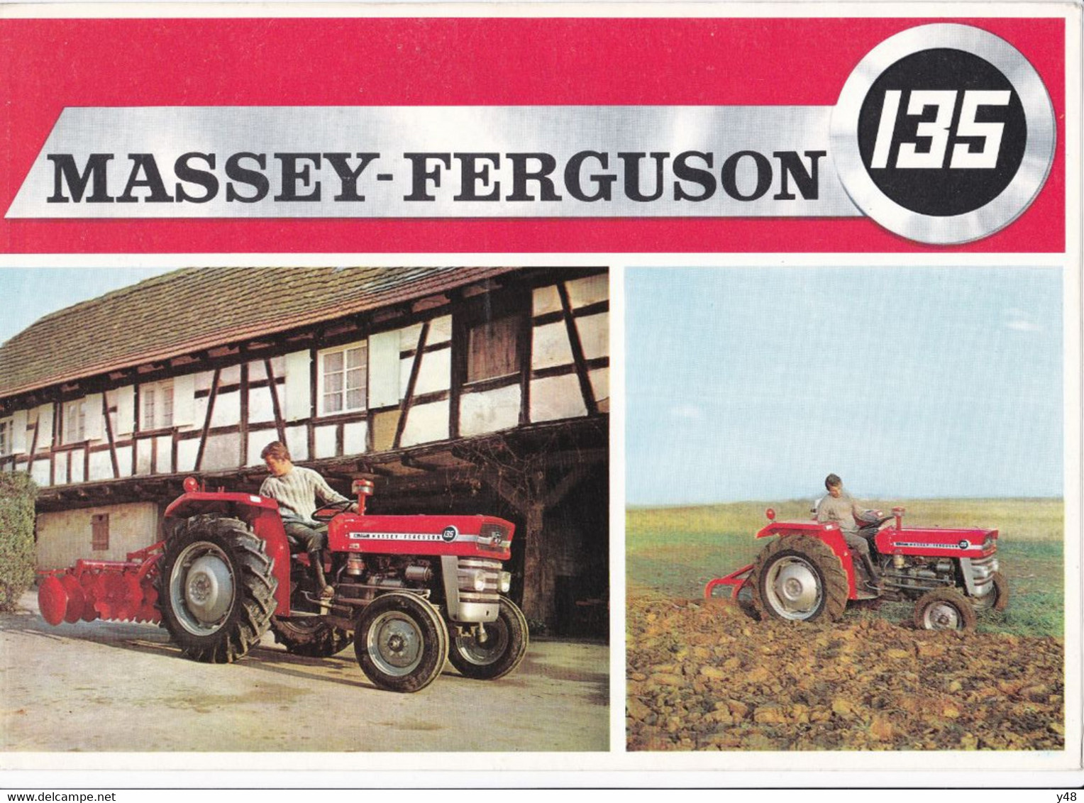 Prospectus Massey-ferguson 135 - Agriculture