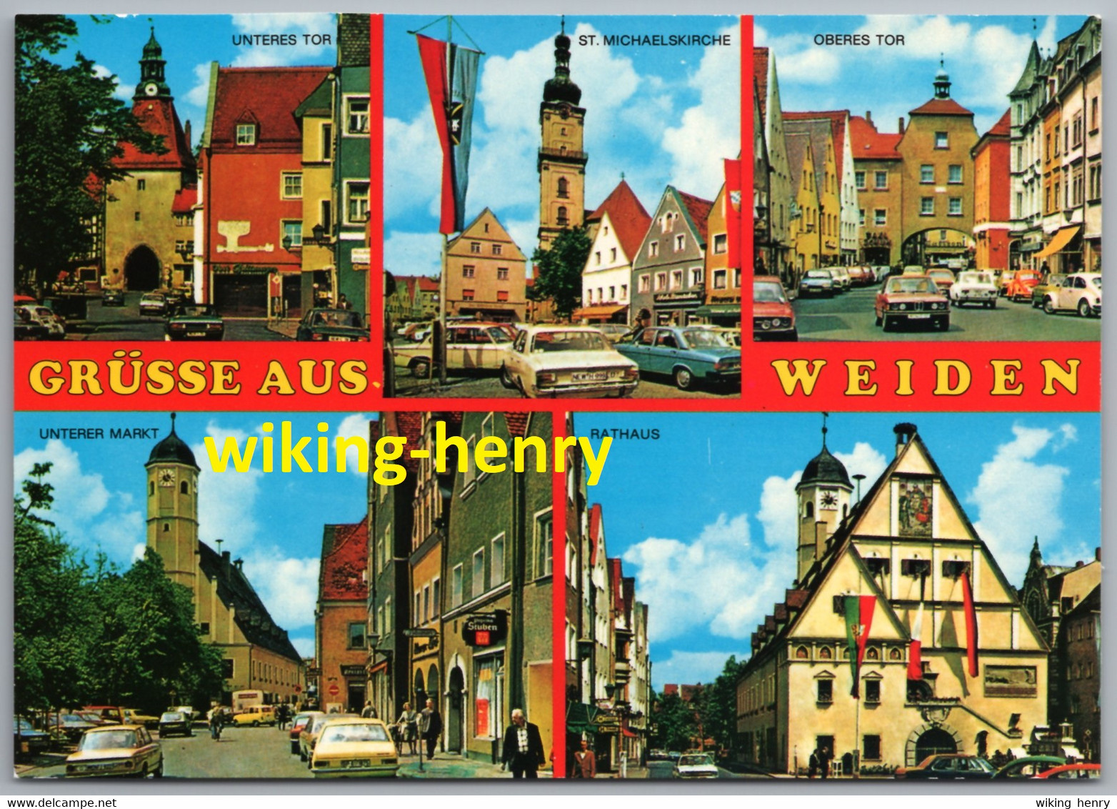 Weiden In Der Oberpfalz - Mehrbildkarte 2 - Weiden I. D. Oberpfalz
