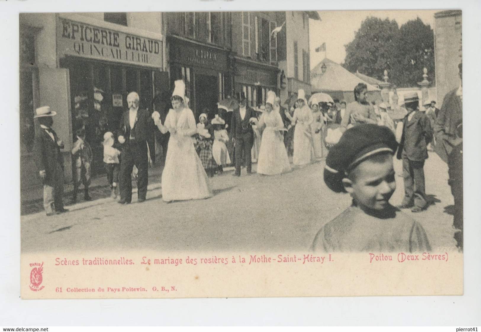 POITOU - Scènes Traditionnelles - Le Mariage Des Rosières à LA MOTHE SAINT HERAY - La Mothe Saint Heray