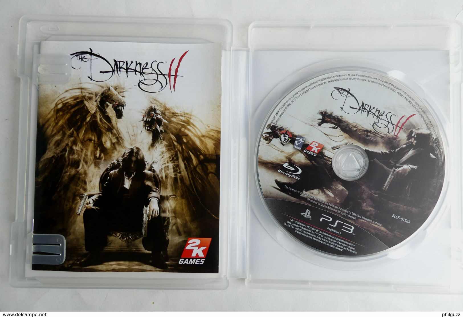 JEU PLAYSTATION PS3 DARKNESS II  AVEC BOITIER ET LIVRET - PS3