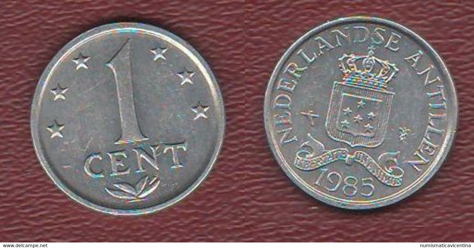 Antille Olandesi 1 Cent 1985 ONE Cent Nederlandse Antillen Netherlands Antilles Néerlandaises - Niederländische Antillen