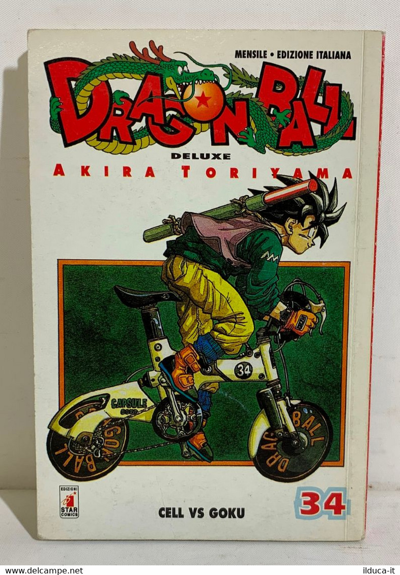 I100473 Manga - Dragon Ball N. 34 - Cell Vs Goku - Star Comics 2001 - Manga