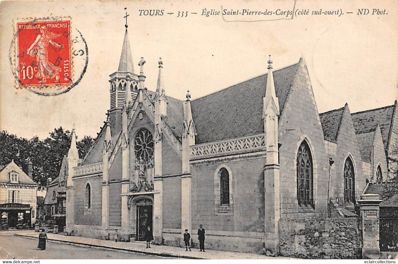 Saint-Pierre-des-Corps     37        Eglise Côté Sud Ouest        (voir Scan) - Autres & Non Classés