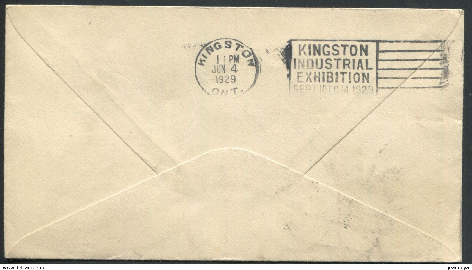 CANADA -  PA N° 1 / 1er. VOL MONTREAL-KINGSTON LE 4/6/1929 ( MULLER N° 143 ) - SUP - Primi Voli